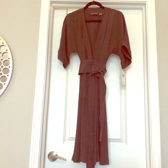 Silk Wrap Dress - Picture 2 of 10